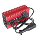 48 Volt 10 Amp Battery Charger Fit For Club Car Golf Cart 3-Pin Round Plug