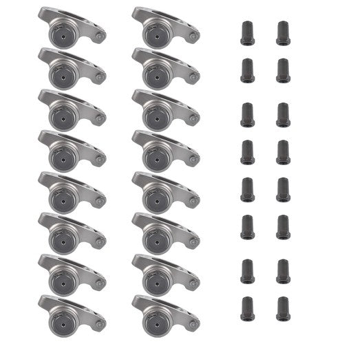 16x Roller Rocker Arm Self-Aligning for Small Block Chevy SBC 350 7/16'' Stud