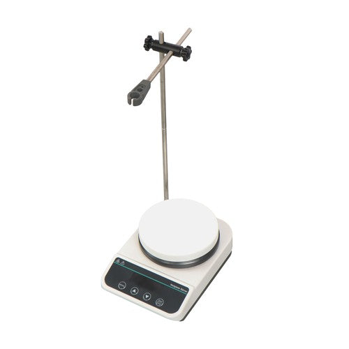 Digital Display Magnetic Hotplate Stirrer with Bracket Temp Probe Temp 310℃ 3L