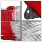 Red/White Lens For Honda Pilot 2016-2018 Halogen Passenger/RH Side Back Up Light