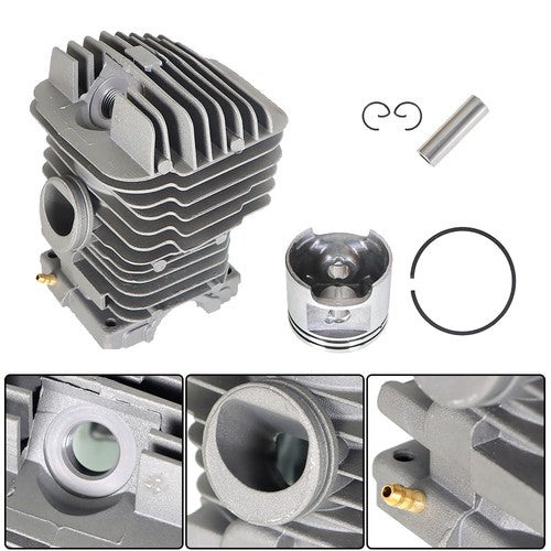 46mm Cylinder Piston Kit For STIHL MS390 MS290 MS310 029 039 W / Pin Rings Clips