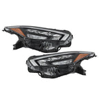 LED Clear Lens New For Nissan Versa S SR SV 2020-2021 Pair Headlight Replacement