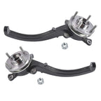 2Pcs Front Steering Knuckle Wheel Hub Bearing Assys For Hyundai Sonata 2002-2005