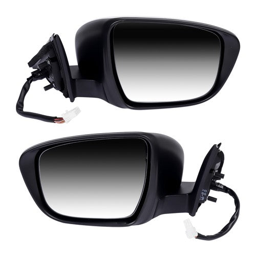 2Pcs Door Mirrors Power Heated with Camera LH & RH for Nissan Rogue 2.5L 2.0L l4