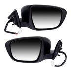 2Pcs Door Mirrors Power Heated with Camera LH & RH for Nissan Rogue 2.5L 2.0L l4