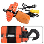 2200lbs Electric Chain Hoist 110V 10ft Lifting Height,10ft Wired Remote Control