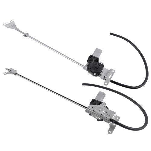 Front Power Window Regulator Set For 1999-2011 Freightliner Argosy With Motor