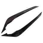 4PCS Carbon Fiber Front Bumper Side Blade Canard Fin For 22-24 Subaru WRX VB S4