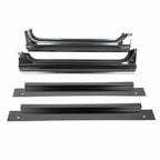 Rear Bumper Chrome for 2009-2018 Dodge RAM 1500 w o Sensor Holes w Dual Exhaust
