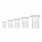 150 Pack Aluminum Rivet Nut Kit Metric Rivnut Nutsert Assort M3 M4 M5 M6 M8 New
