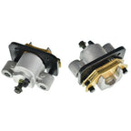 Front Brake Calipers Pads + Brake Master Cylinder For Arctic Cat 250 300 400 500