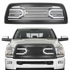 Grille Shell with Lights for 2010-2018 Dodge Ram 2500 3500 4500 5500 Big Horn