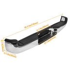 Chrome Rear Bumper Assembly Steel with Light for Toyota Tacoma Pickup 2005-2015