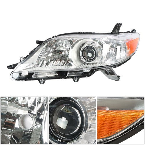Front Headlight Assembly Halogen Left /Driver SIde For Toyota Sienna 2011-2013