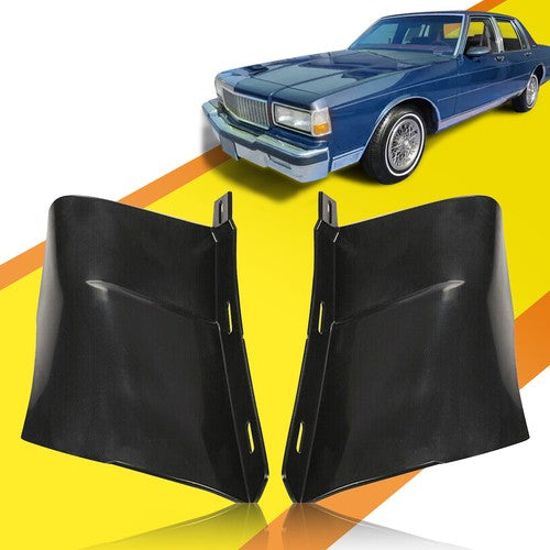 Pair Bumper Fillers Rear Filler For 1986 1987 1990 Chevrolet Caprice Impala