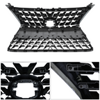 For 2014 2015 2016 2017-2022 LEXUS GX460 Front Gloss Black Grille Luxury Grill