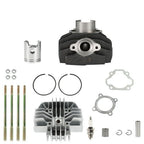 Cylinder Piston Ring Gasket Kit 47mm For Yamaha PW80 Y-Zinger 1983-2006