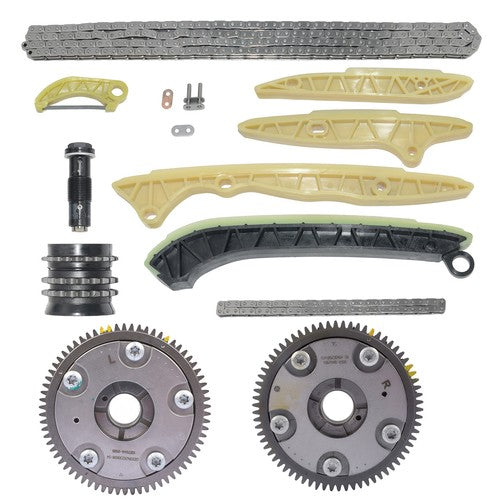 Timing Chain Kit Variable Valve Timing Sprocket for 06-15 Mercedes C300 350 M272