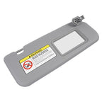 Right Passenger Side Gray Sun Visor for Hyundai Accent 1E 1.6L L4 Gas 852201R000