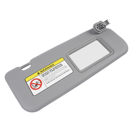 Right Passenger Side Gray Sun Visor for Hyundai Accent 1E 1.6L L4 Gas 852201R000