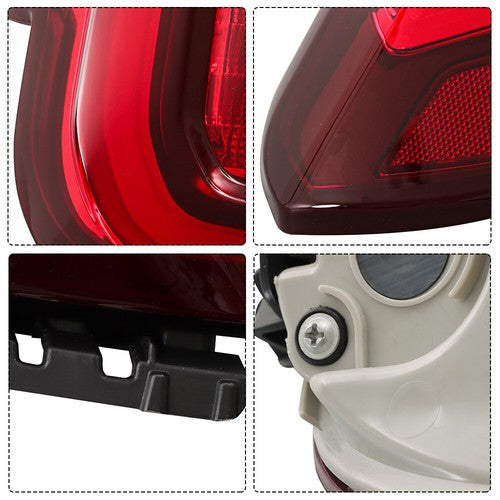 Quality Driver Left Side Rear Tail Light Fit For GMC Acadia SL/SLE/SLT 2020-2023