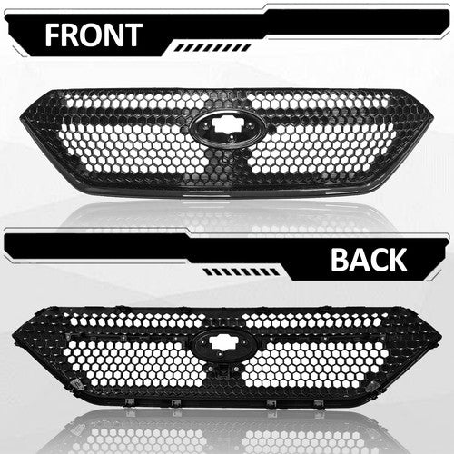 For 2022-2026 Subaru WRX VB Front Bumper Gloss Black Grille Assembly Sti Style