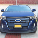 Front Grille Bumper For Ford Edge 2011-2014 Upper Center Black Replacement