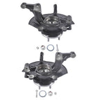 2PCS Front Loaded Steering Knuckle & Wheel Bearing Hub For Kia Soul 2014-2016