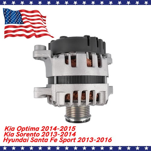 Alternator 150A for 2012-2016 Hyundai Santa Fe Sport / Kia Optima Sorento 2.4L