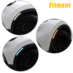 For 2023 2024 Honda CRV LED Side Marker Light + Reflector Tail Lamp Smoked Lens