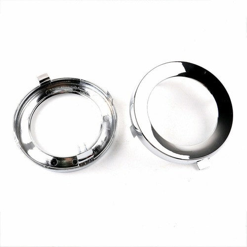 Pair Front Chrome Fog Light Trim Lamp Cover for 2009-2013 Subaru Forester