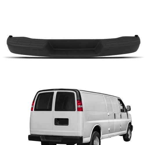 For 1996-2021 Chevy Express 2500 3500 Rear Step Bumper Primered Steel GM1103143
