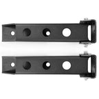 Pair Rear Tailgate Door Hinges Powder Coated for Jeep Wrangler JK 2007 2018