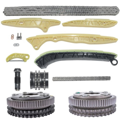 Timing Chain Kit Variable Valve Timing Sprocket for 06-15 Mercedes C300 350 M272