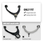 Front Upper Control Arms 2-4 Inch Lift for Silverado Sierra Escalade Tahoe Avalanche