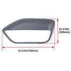 Dark Gray Pair Interior Door Panel Insert Hard Cover For Ford Mustang GT 05-09