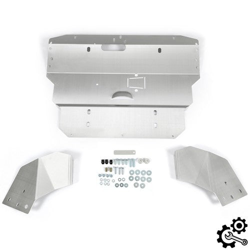 Aluminum Lower Skid Plate Silver for Audi A4 S4 B5 B6 B7 96-08