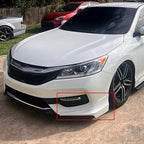 Rear Front Lip Side Apron Underbody 4PC For 16-17 Honda Accord Sedan HFP Style