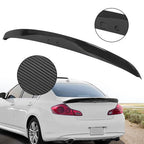 2010-2015 JDM Rear Trunk Wing Spoiler Carbon Look for Infiniti G25 G35 G37 Q40