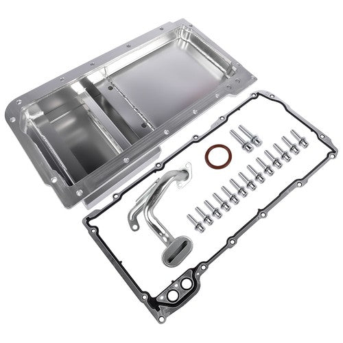 Front Oil Pan w/ Gasket for Chevrolet Small Block V8 GEN. III/IV LS1 LS2 LS3 LS6
