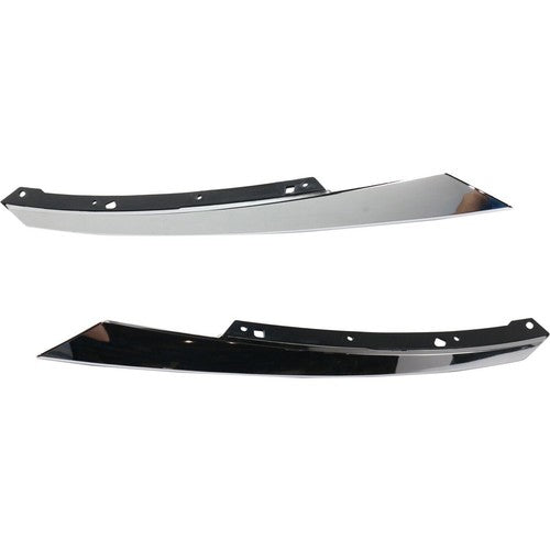 Front Upper Grille & Fog Lights Lamps Set for 2016-2018 for Honda Civic