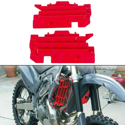 Left and Right Side Radiator Louvers Guards for Honda CR125R CR250R 2000-2004