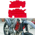 Left and Right Side Radiator Louvers Guards for Honda CR125R CR250R 2000-2004