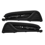 For 2013-2015 Honda Civic Textured Pair Fog Light Cover HO1039113 HO1038113