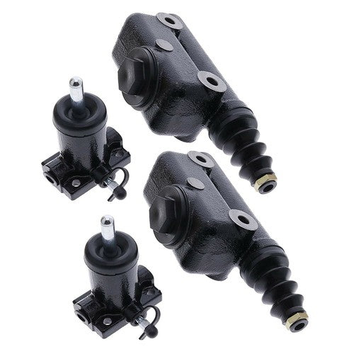 2pc Brake Master & Slave Cylinder Kit for Case 450B 480 480B 480D 580 580B