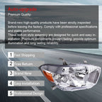 Halogen Headlight For Toyota Highlander 2008-2010 Driver/LH & Passenger/RH Side