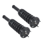 Pair Rear Shock Struts Assys Coil Spring w/o Electric For Jaguar XJ Series 10-18