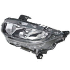 Headlight Assembly Halogen Chrome Clear Driver LH Side For Honda Civic 2016-2020