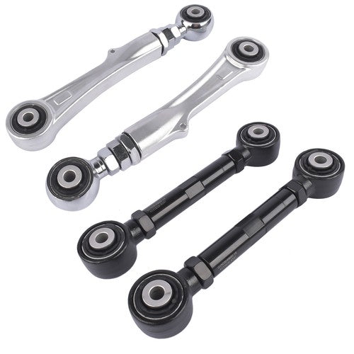 2x Rear Camber Arms + 2x Toe Arms Kit Adjustable for Tesla Model X / S 2013-2020