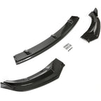 Front Bumper Body Lip Set for 2017 2023 Tesla Model 3 Carbon Style Splitter 3Pcs